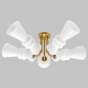 Люстра потолочная IMEX BLOOM MD.9345-5-S-BR