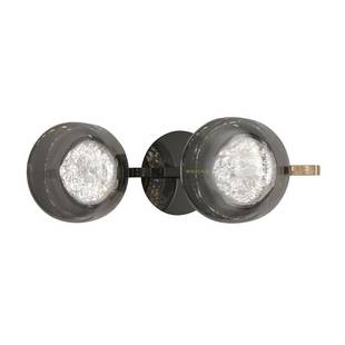 Бра DELIGHT COLLECTION MT9128 MT9128-2W pearl black/smoke
