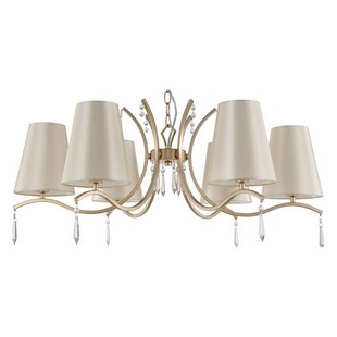 Люстра подвесная CRYSTAL LUX RENATA RENATA SP6 GOLD