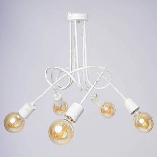 Люстра потолочная ADILUX TANGO WHITE PATINA 10125