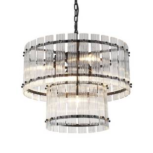 Люстра подвесная DELIGHT COLLECTION RUBY KG1112P-7 black/clear