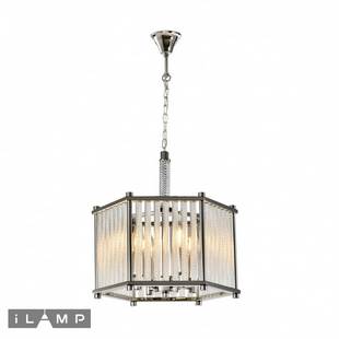 Люстра подвесная ILAMP RICH P9509-4 NIC