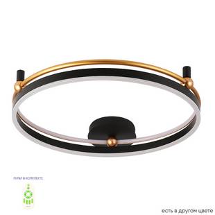 Светильник потолочный CRYSTAL LUX FERNANDO PL72W LED BLACK/GOLD