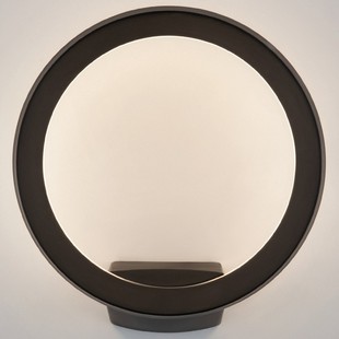 Светильник уличный настенный ELEKTROSTANDARD RING 1710 TECHNO LED черный a054933