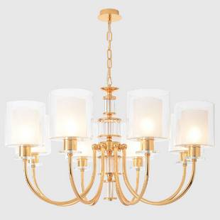 Люстра подвесная CRYSTAL LUX ELENA ELENA SP8 GOLD
