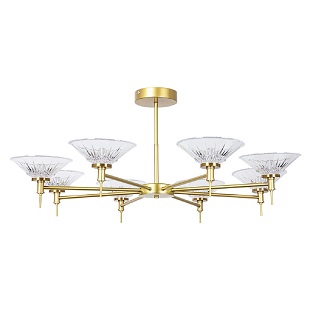 Люстра потолочная ARTE LAMP ALESSIA A2076PL-8GO
