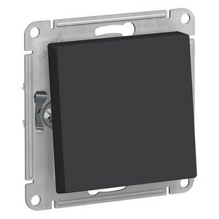 Переключатель 1-кл, IP44, ATLASDESIGN AQUA, Карбон, ATN441061, SCHNEIDER ELECTRIC
