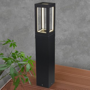 Светильник уличный столб низкий ELEKTROSTANDARD FRAME 1529 TECHNO LED черный a051859