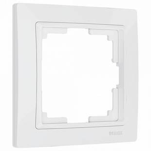 Рамка 1-пост, SNABB BASIC, белый, W0012001, WERKEL