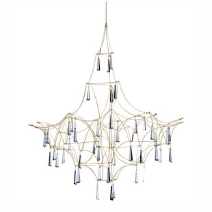 Люстра подвесная DELIGHT COLLECTION LUCCIOLA MD18001068-1E matt gold