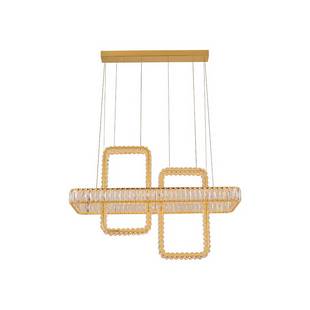 Люстра подвесная NEWPORT CRYSTAL 8232+2N/S gold