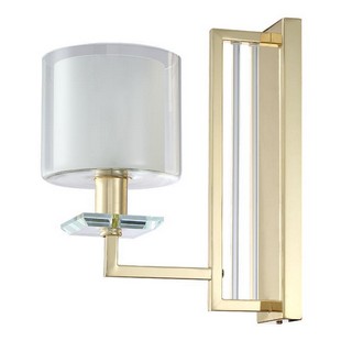 Бра CRYSTAL LUX NICOLAS Nicolas AP1 Gold/White