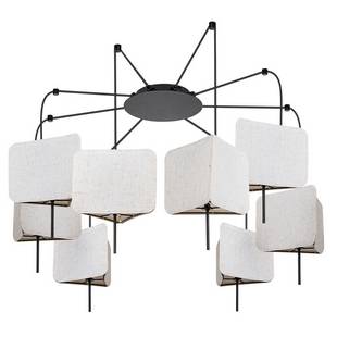 Люстра подвесная ARTE LAMP TRIXIE A7084SP-8BK