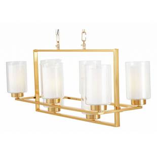 Люстра подвесная LUMINA DECO LINO LDP 1239-8 F.GD