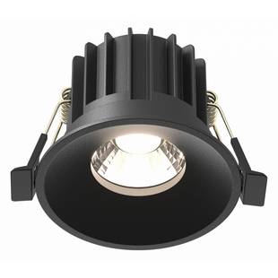 Светильник встраиваемый MAYTONI ROUND DL058-12W-DTW-B