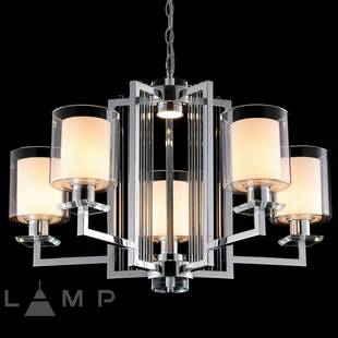 Люстра подвесная ILAMP KING RM6201-5 CR+CL