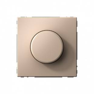 Диммер поворотно-нажимной 400Вт, ARTGALLERY, Песочный, GAL001223, SCHNEIDER ELECTRIC
