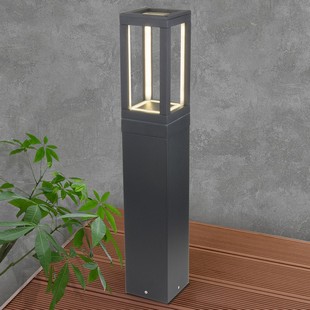 Светильник уличный столб низкий ELEKTROSTANDARD FRAME 1529 TECHNO LED серый a051860
