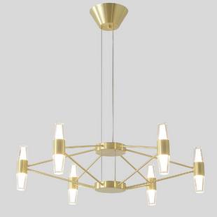 Люстра подвесная CRYSTAL LUX DOROTEA DOROTEA SP6 GOLD