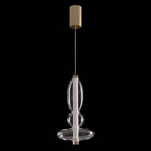 Подвес CRYSTAL LUX QUASAR QUASAR SP10W LED TRANSPARENT
