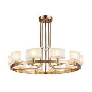 Люстра подвесная NEWPORT JESSICA 4338+2/C new gold