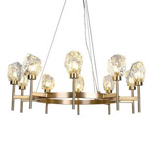 Люстра подвесная DELIGHT COLLECTION BRCH9162 BRCH9162-10 antique brass