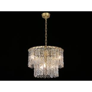 Люстра подвесная NEWPORT DAISY 8370/30 C brass