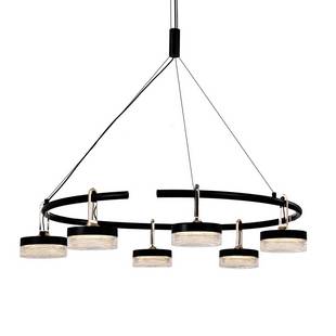 Люстра подвесная DELIGHT COLLECTION P0855 P0855-6C black