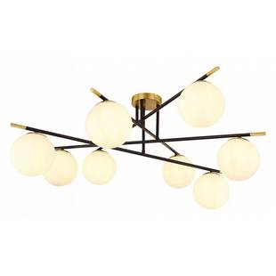 Люстра потолочная ARTE LAMP ALCOR A2224PL-8BK