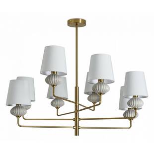 Люстра подвесная FREYA CERAMICS FR2029PL-08BS