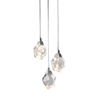 Подвес DELIGHT COLLECTION CRYSTAL ROCK MD-020B-3 chrome