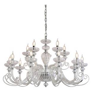 Люстра подвесная NEWPORT ANNETTE 8620+5/C chrome clear