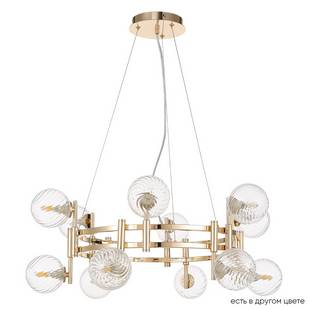 Люстра подвесная CRYSTAL LUX LUXURY SP12 GOLD