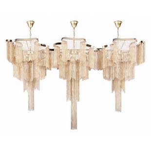 Люстра подвесная LOFT IT STREAM 10208/1400R Gold