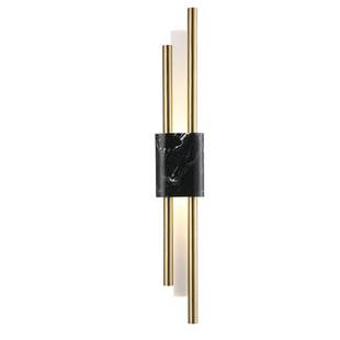 Бра CRYSTAL LUX CARTA CARTA AP6W LED BLACK/BRASS