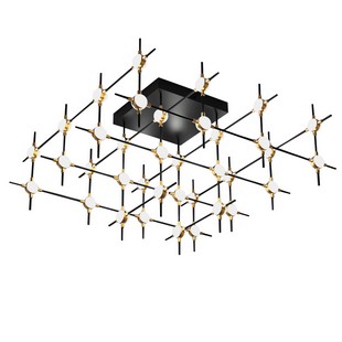 Люстра потолочная ILLUMINATI MOLECULAR MX18001067-36A  black/gold