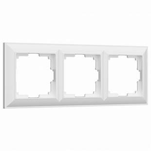 Рамка 3-пост, FIORE, белый, W0032201, WERKEL