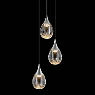 Подвес DELIGHT COLLECTION STILLA MD24001004-3A chrome/clear