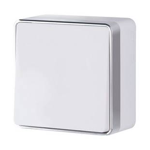 Выключатель 1-кл, GALLANT, белый, W5010001, WERKEL