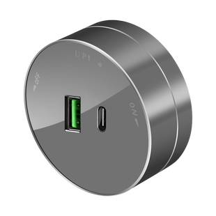 Розетка 2xUSB, A + C, 1,5A + 3A, MULTITRACK, Графит, MTK13003G, SCHNEIDER ELECTRIC