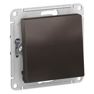 Переключатель 1-кл, ATLASDESIGN, Мокко, ATN000661, SCHNEIDER ELECTRIC