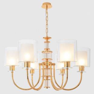 Люстра подвесная CRYSTAL LUX ELENA ELENA SP6 GOLD