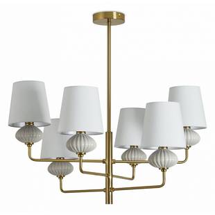 Люстра подвесная FREYA CERAMICS FR2029PL-06BS