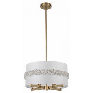 Люстра подвесная INDIGO EFFETTO 13030/4R Brass