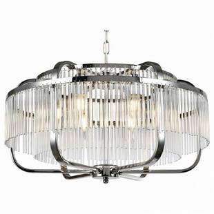 Люстра подвесная ILAMP QEENS P9574-6 CR+CL