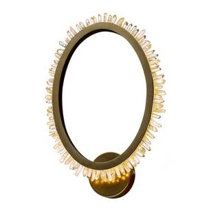 Бра DELIGHT COLLECTION QUARTZ HALO MB20020154-1A satin gold