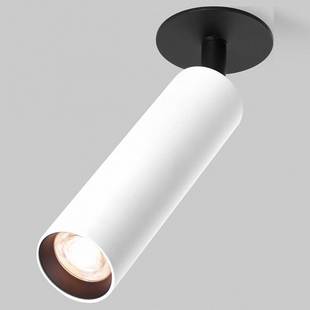 Светильник встраиваемый ELEKTROSTANDARD DIFFE Diffe белый/черный 8W 4200K (25040/LED)