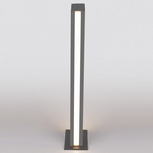 Светильник уличный столб низкий ELEKTROSTANDARD FLAT 1538 TECHNO LED серый a053317