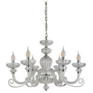 Люстра подвесная NEWPORT ANNETTE 8626/C chrome clear