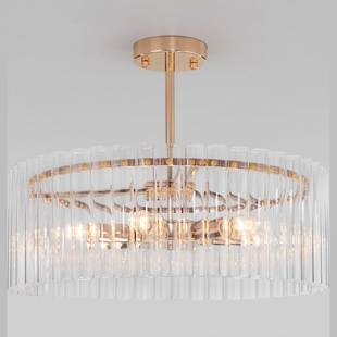 Люстра потолочная BOGATES FLAMEL 373/6 Smart золото